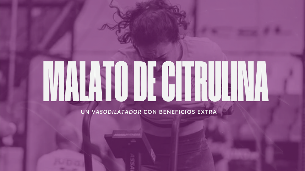 Malato de citrulina: un vasodilatador con beneficios extra