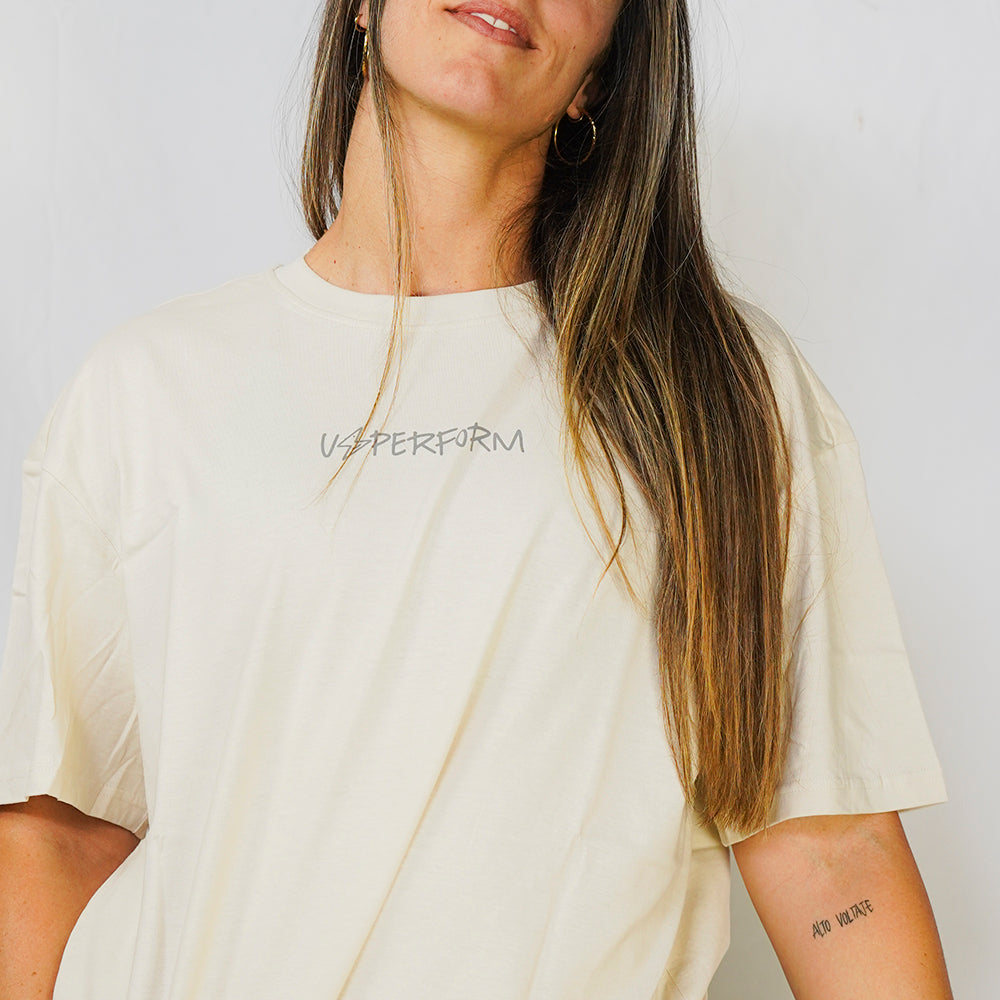 CAMISETA Vibes Over Results Lettering