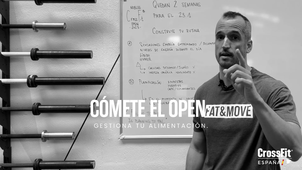 Gestiona tu alimentación para el Open