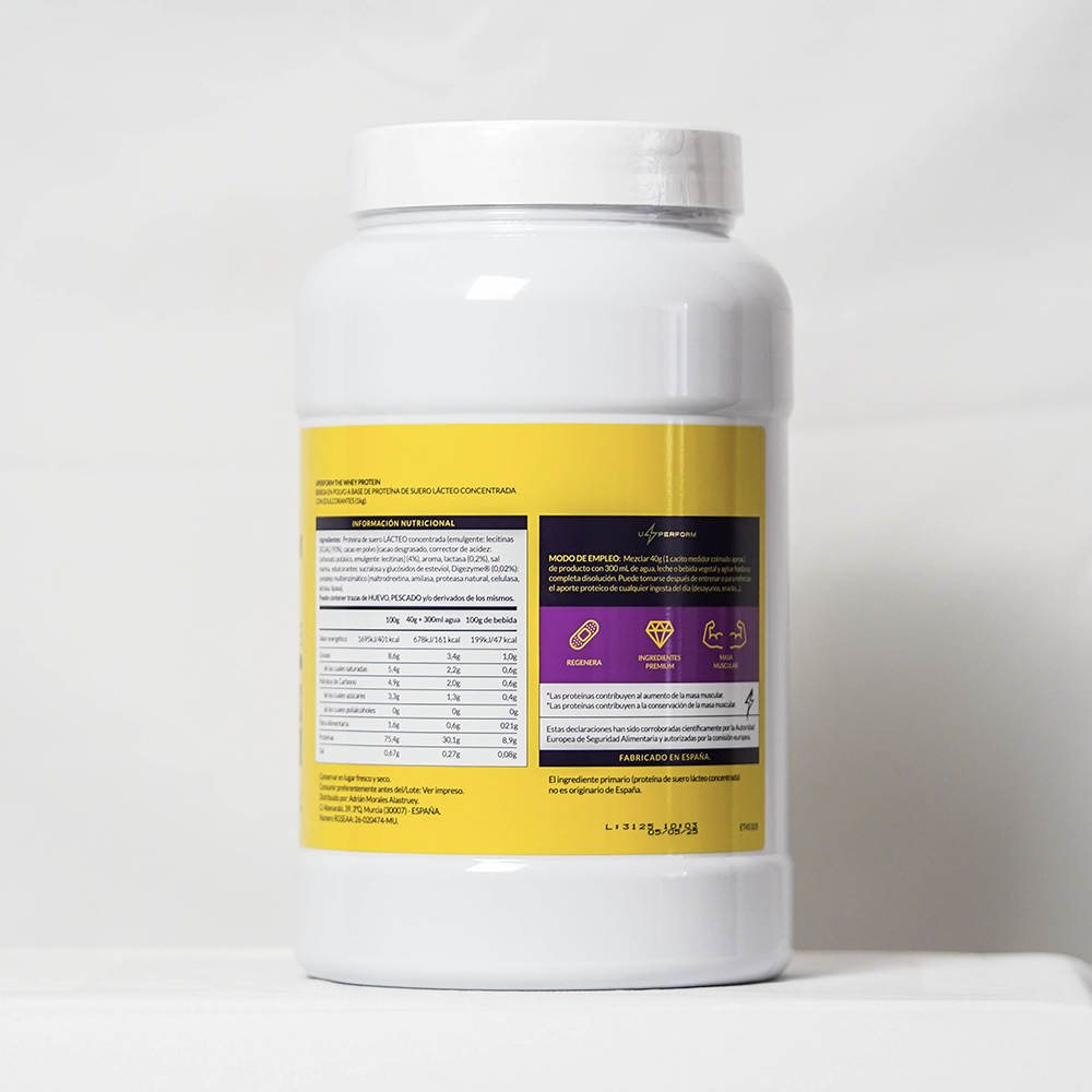 THE WHEY Proteína concentrada